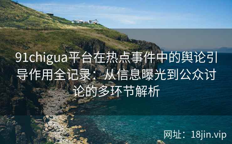 91chigua平台在热点事件中的舆论引导作用全记录：从信息曝光到公众讨论的多环节解析
