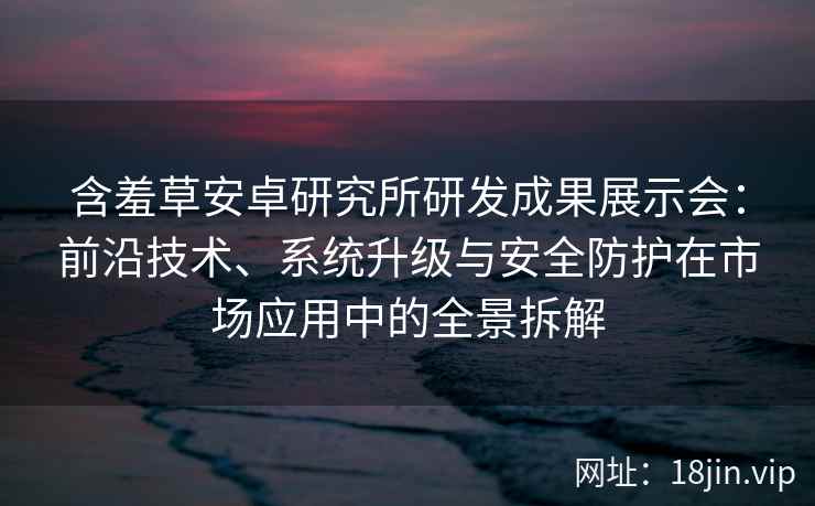 含羞草安卓研究所研发成果展示会：前沿技术、系统升级与安全防护在市场应用中的全景拆解