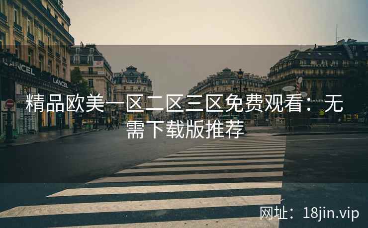 精品欧美一区二区三区免费观看：无需下载版推荐